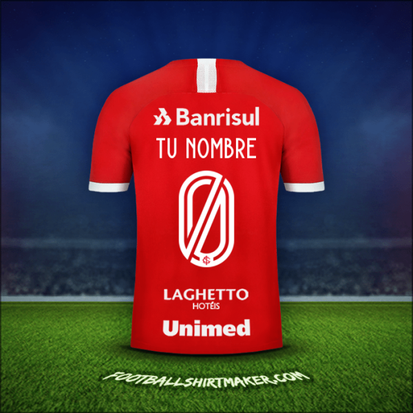 Camiseta Internacional 2019/20 -  tu nombre - 0