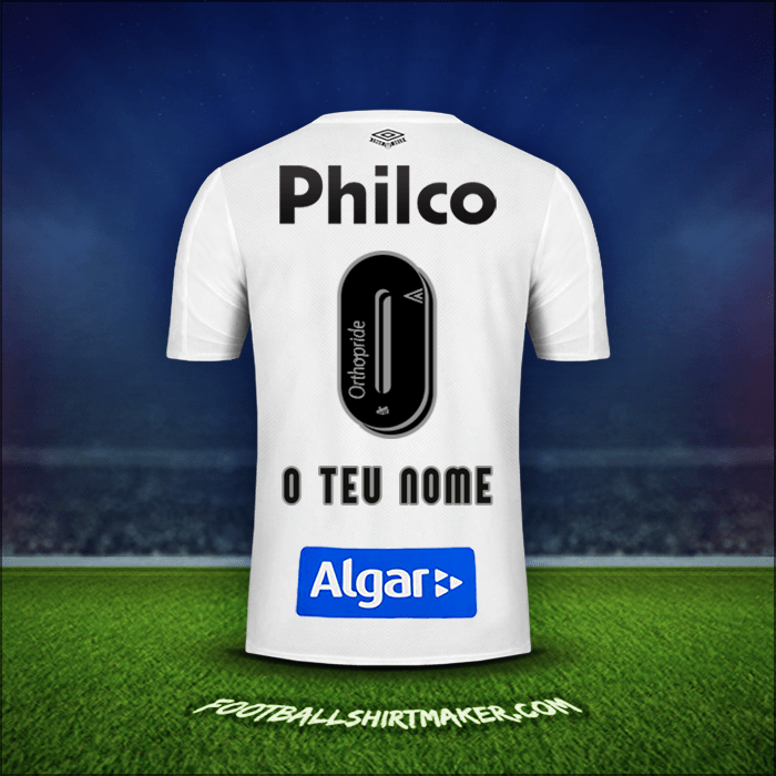 Camisola Santos FC 2019 -  o teu nome - 0