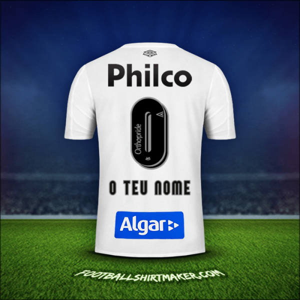 Camisola Santos FC 2019 -  o teu nome - 0