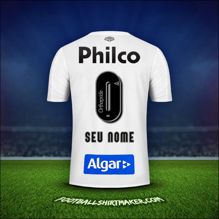 Camisa Santos FC 2019 -  seu nome - 0