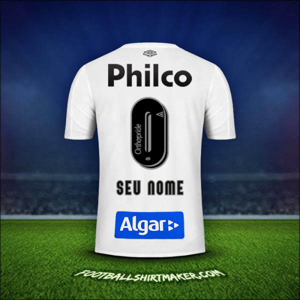 Camisa Santos FC 2019 -  seu nome - 0