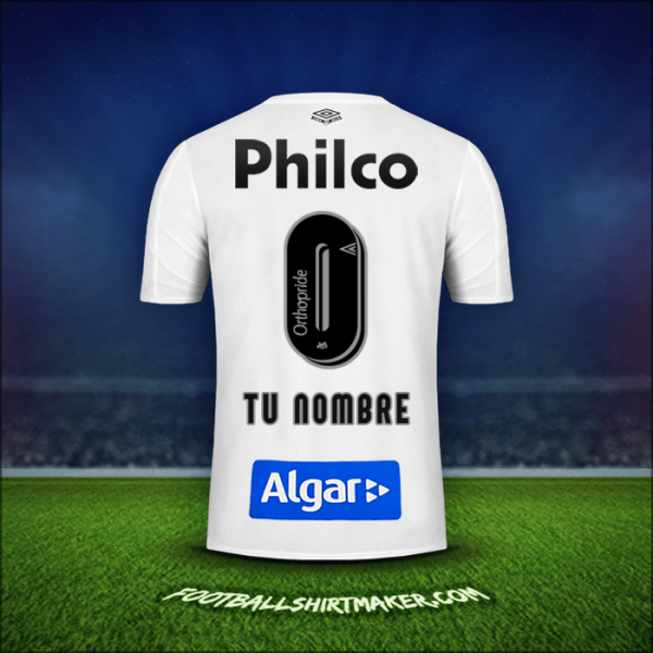 Jersey Santos FC 2019 -  tu nombre - 0