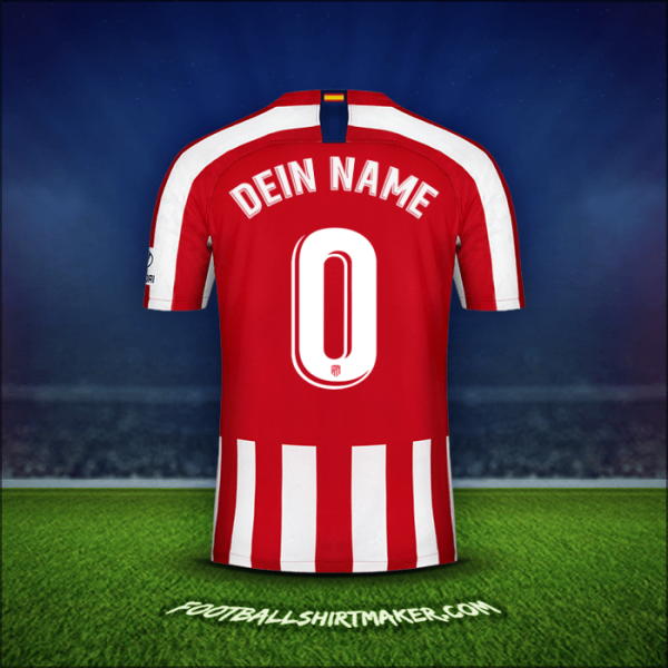 Trikot Atletico Madrid 2019/20 -  dein name - 0