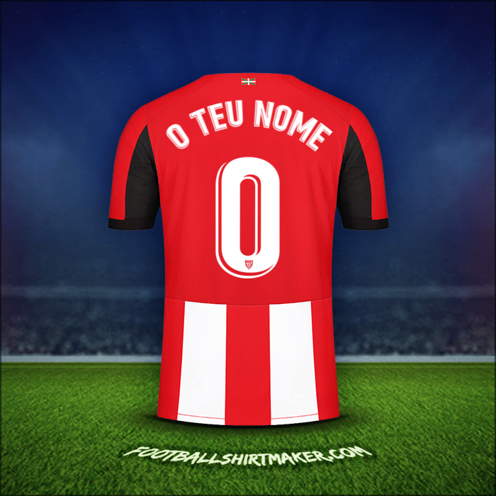 Camisola Athletic Club 2019/20 -  o teu nome - 0
