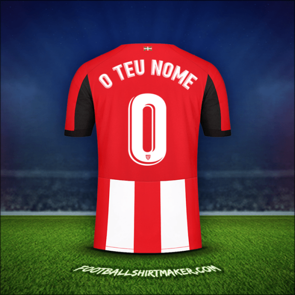 Camisola Athletic Club 2019/20 -  o teu nome - 0