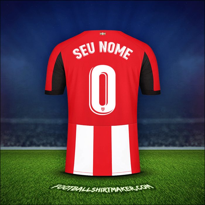 Camisa Athletic Club 2019/20 -  seu nome - 0