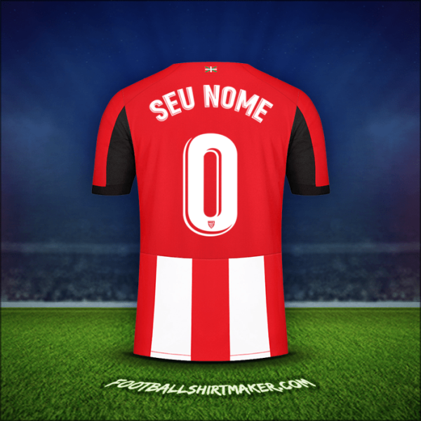 Camisa Athletic Club 2019/20 -  seu nome - 0
