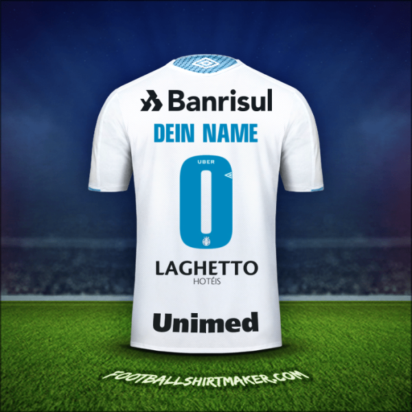 Trikot Gremio 2019 Auswärts -  dein name - 0