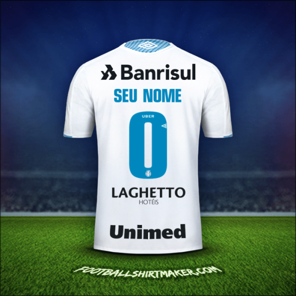 Camisa Gremio 2019 Alternativa -  seu nome - 0