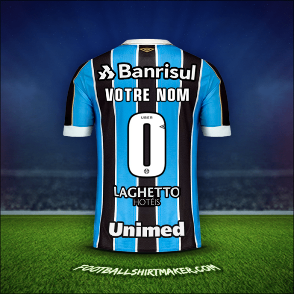 Maillot Gremio 2019 -  votre nom - 0