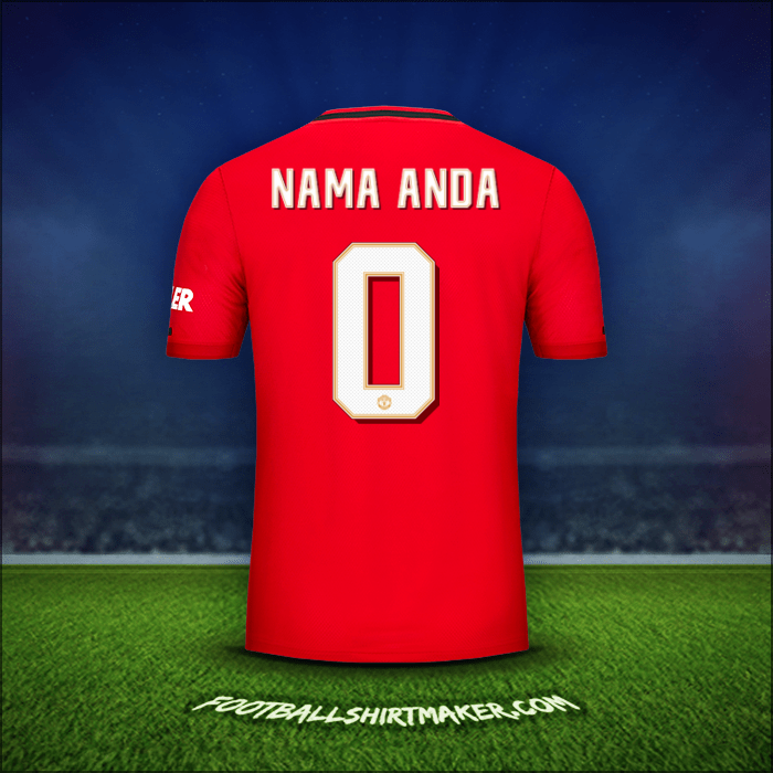 Jersey Manchester United Cup 2019/20 -  nama anda - 0