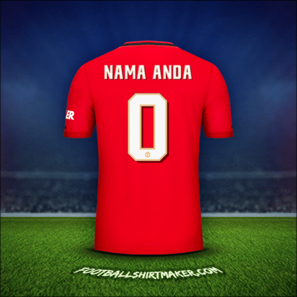 Jersey Manchester United Cup 2019/20 -  nama anda - 0