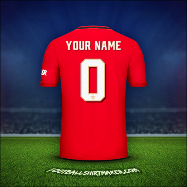 Jersey Manchester United Cup 2019/20 -  your name - 0