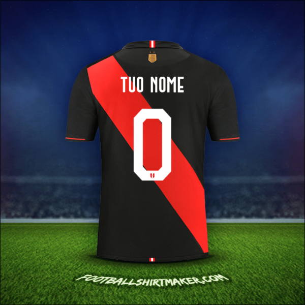 Maglia Perù Copa América 2019 Seconda -  tuo nome - 0