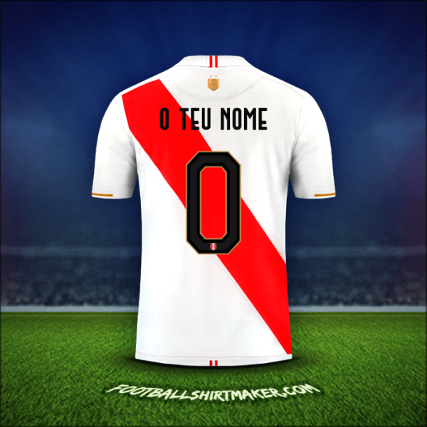 Camisola Peru Copa América 2019 -  o teu nome - 0