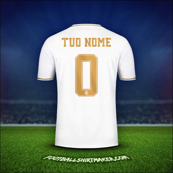 Maglia Real Madrid CF Cup 2019/20 -  tuo nome - 0