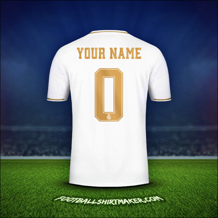 Jersey Real Madrid CF Cup 2019/20 -  your name - 0