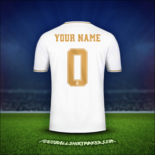 Jersey Real Madrid CF Cup 2019/20 -  your name - 0