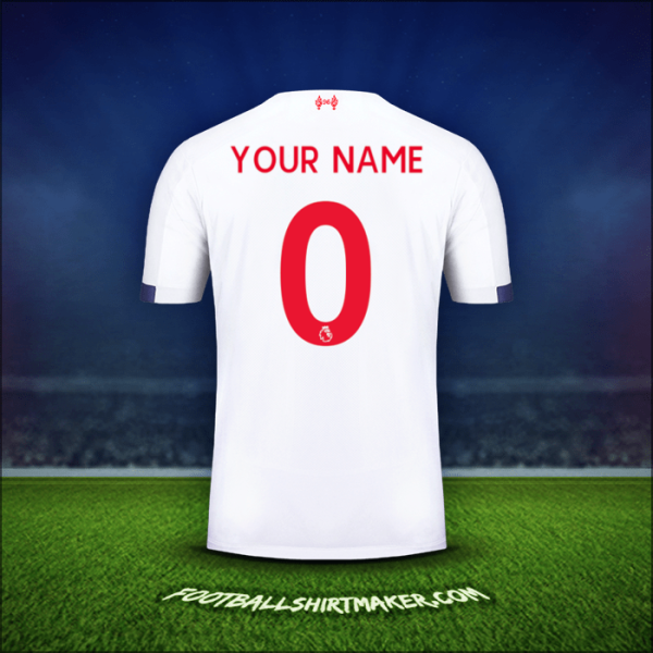 Shirt Liverpool FC 2019/20 Away -  your name - 0