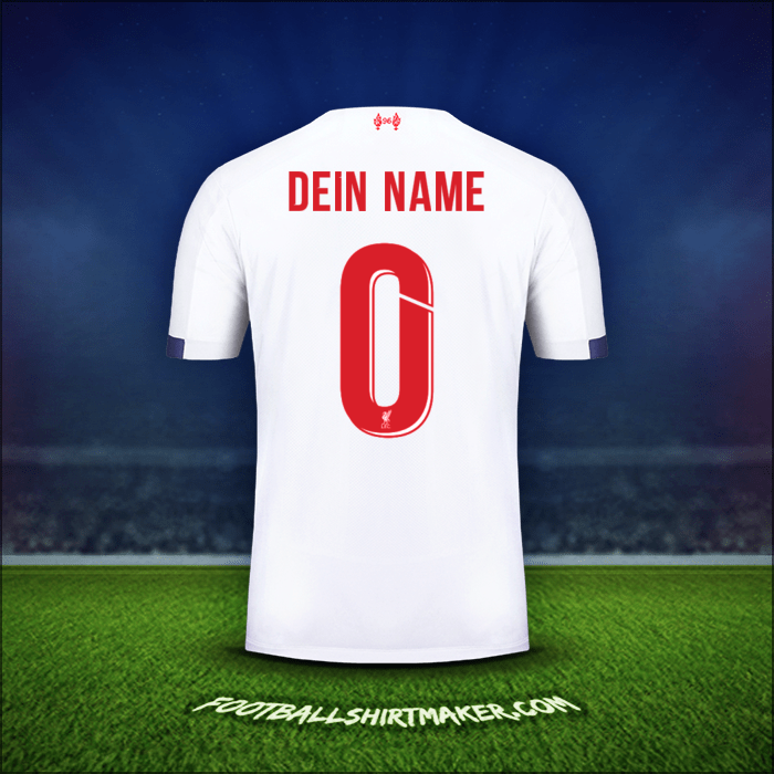 Trikot Liverpool FC Cup 2019/20 Auswärts -  dein name - 0