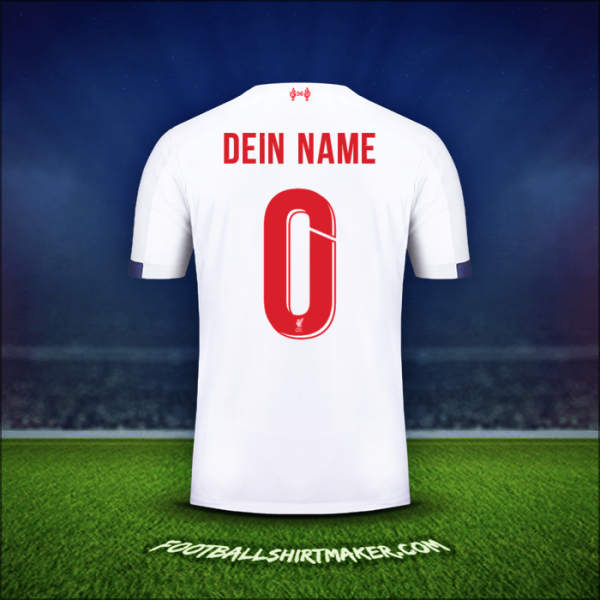 Trikot Liverpool FC Cup 2019/20 Auswärts -  dein name - 0