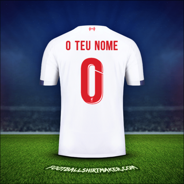 Camisola Liverpool FC Cup 2019/20 Alternativa -  o teu nome - 0
