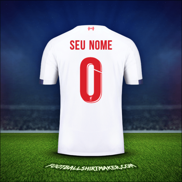 Camisa Liverpool FC Cup 2019/20 Alternativa -  seu nome - 0
