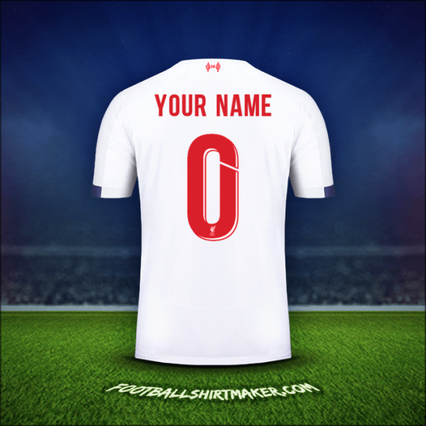 Shirt Liverpool FC Cup 2019/20 Away -  your name - 0