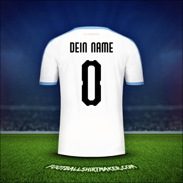 Trikot Uruguay Copa América 2019 Auswärts -  dein name - 0