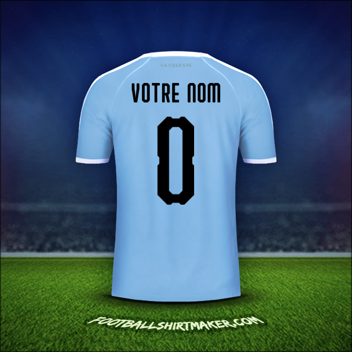 Maillot Uruguay Copa América 2019 -  votre nom - 0