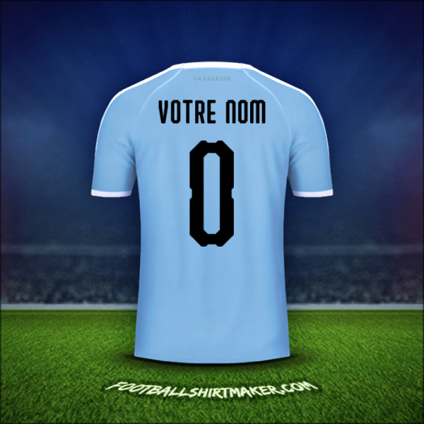 Maillot Uruguay Copa América 2019 -  votre nom - 0