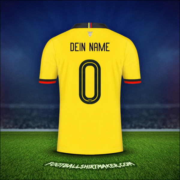 Trikot Ecuador 2019 -  dein name - 0