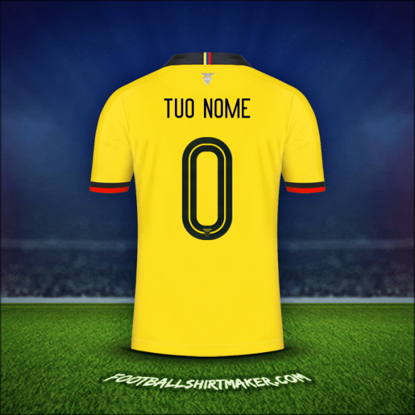 Maglia Ecuador 2019 -  tuo nome - 0