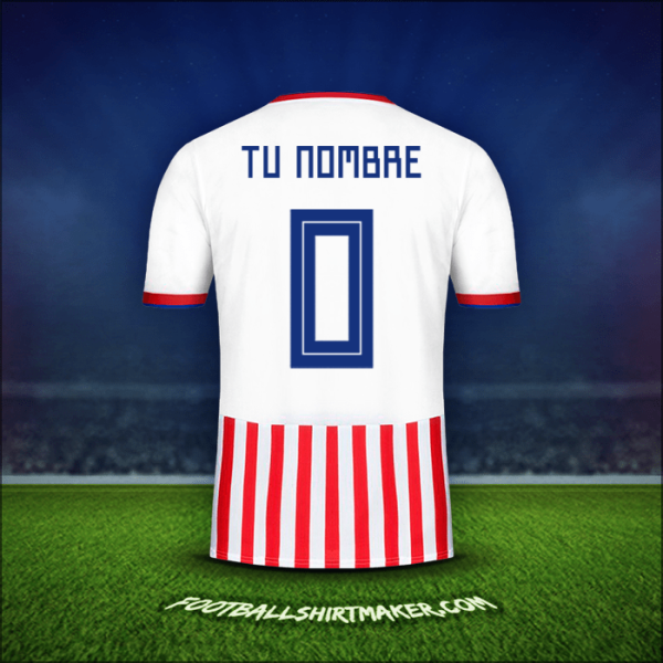 Camiseta Paraguay 2018/19 -  tu nombre - 0