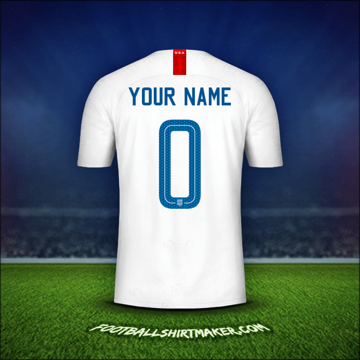 Shirt United States 2018 -  your name - 0