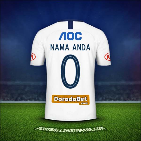 Jersey Club Alianza Lima 2019 -  nama anda - 0