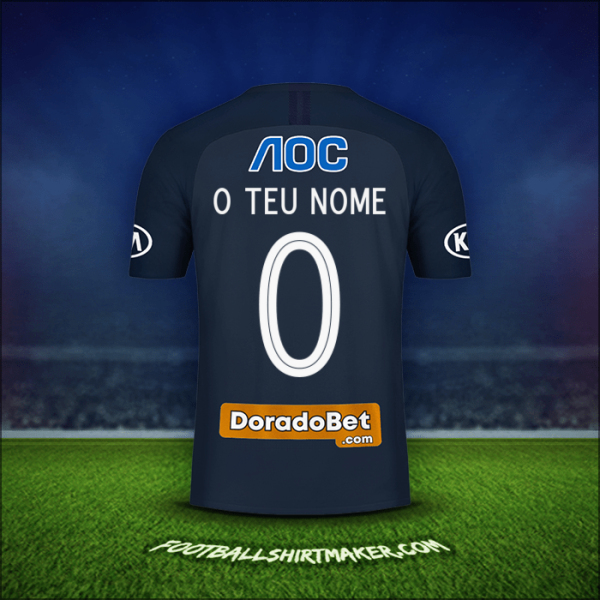Camisola Club Alianza Lima 2019 Alternativa -  o teu nome - 0