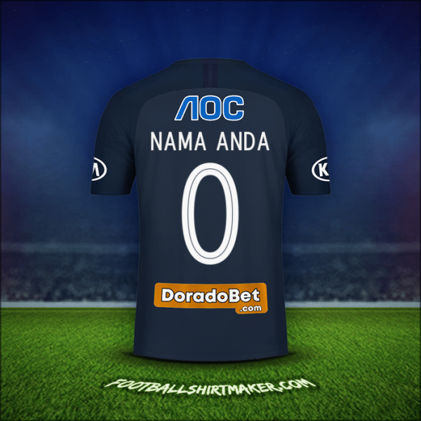 Jersey Club Alianza Lima 2019 Alternatif -  nama anda - 0