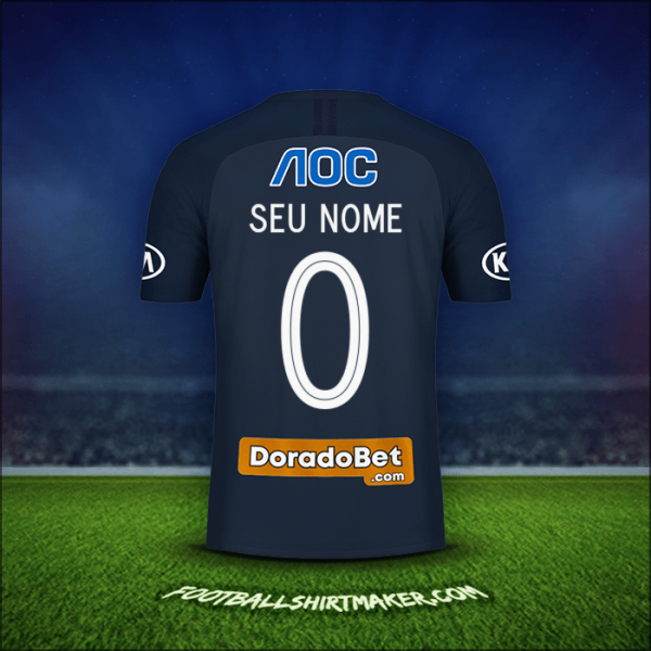 Camisa Club Alianza Lima 2019 Alternativa -  seu nome - 0