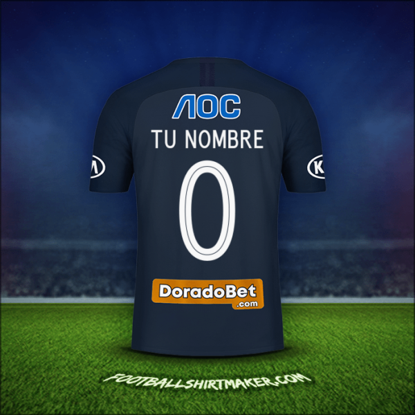 Camiseta Club Alianza Lima 2019 Visita -  tu nombre - 0