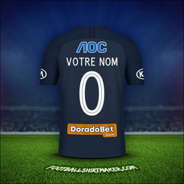 Maillot Club Alianza Lima 2019 Extérieur -  votre nom - 0