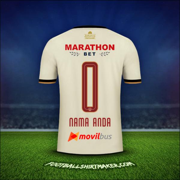 Jersey Universitario 2019 -  nama anda - 0