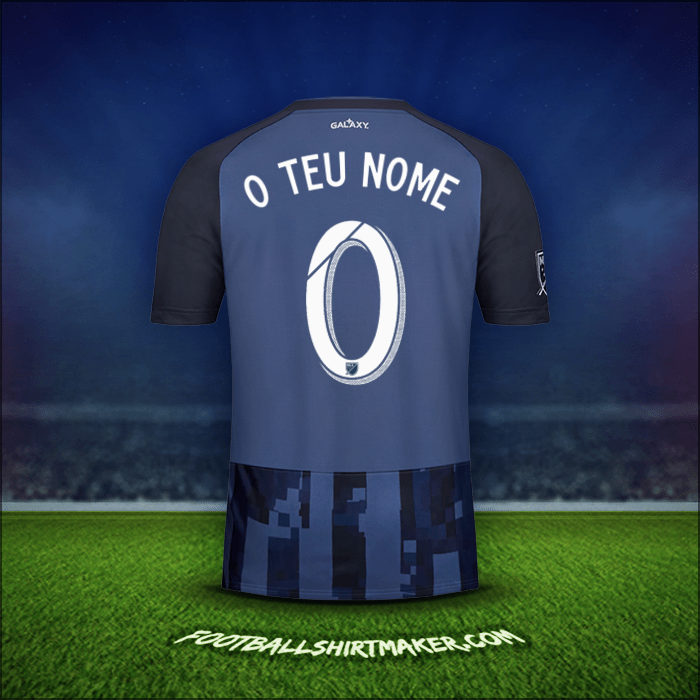 Camisola LA Galaxy 2019 Alternativa -  o teu nome - 0