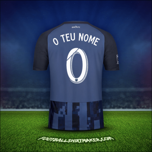 Camisola LA Galaxy 2019 Alternativa -  o teu nome - 0