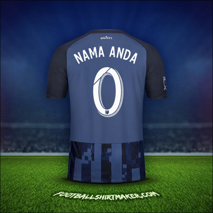 Jersey LA Galaxy 2019 Alternatif -  nama anda - 0