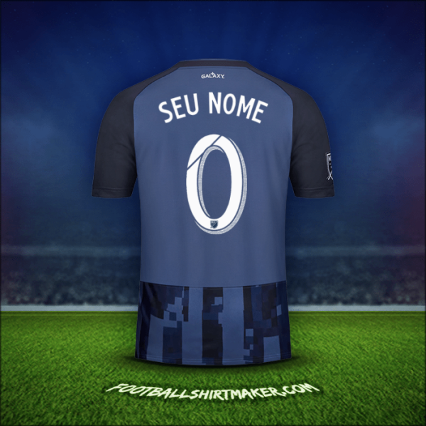 Camisa LA Galaxy 2019 Alternativa -  seu nome - 0