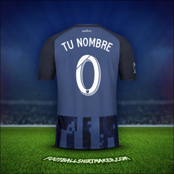 Camiseta LA Galaxy 2019 Visita -  tu nombre - 0
