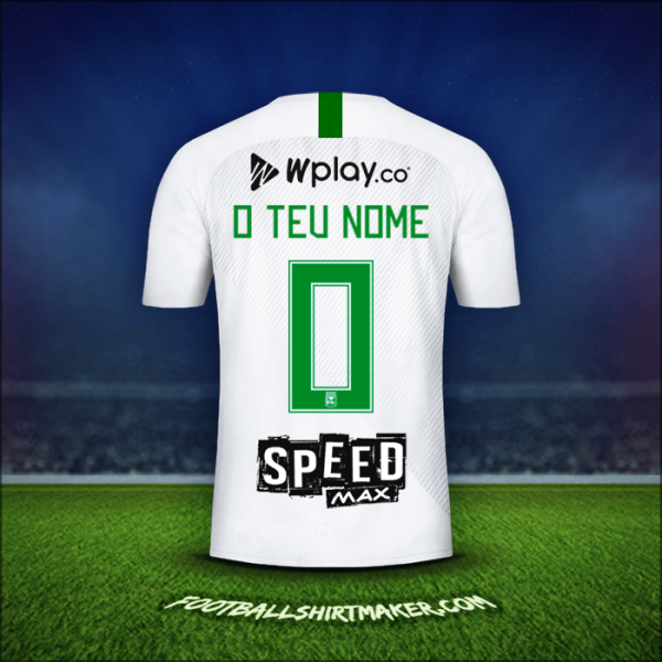 Camisola Atletico Nacional 2019 Alternativa -  o teu nome - 0