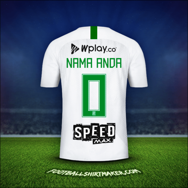 Jersey Atletico Nacional 2019 Alternatif -  nama anda - 0