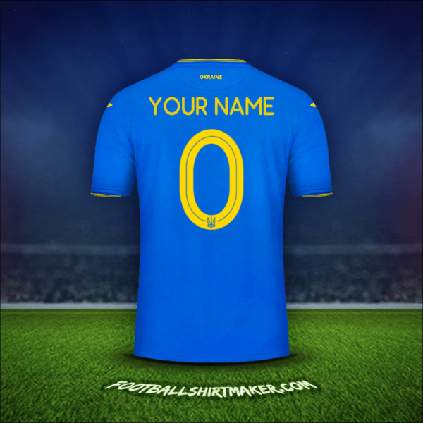 Jersey Ukraine 2018/19 Away -  your name - 0